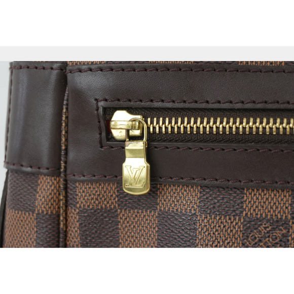 Louis Vuitton Damier Ebene Bastille Messenger Bag Crossbody Authentic DE Canvas - Picture 4 of 16